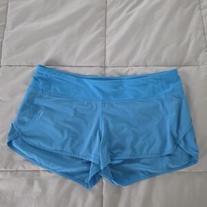 Women's Blue Athletic Shorts